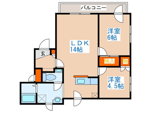 エミーユ　ＳＴＩの物件間取画像